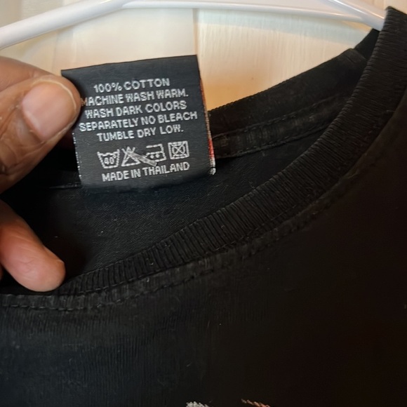 Hot Rock Skull and metal Graphic TEE Men’s Medium Front and back Print - Picture 4 of 7